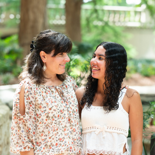 PDSA ITP Mom and Daughter Smiling